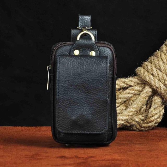 Frendorf | Gürtel-Hüfttasche aus echtem Leder für draußen