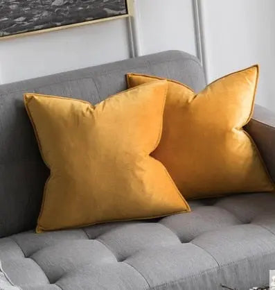 VelvetLuxe – Elegante Samt-Kissenbezug mit raffinierten Details