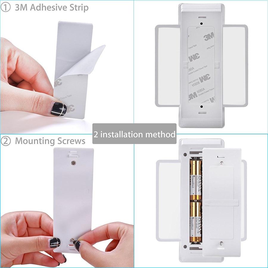 Frendorf | LumaSense Bewegungsmelder Wandlampe | LED Beleuchtung | Wiederaufladbar & Batteriebetrieben | Modernes Design