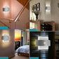 Frendorf | LumaSense Bewegungsmelder Wandlampe | LED Beleuchtung | Wiederaufladbar & Batteriebetrieben | Modernes Design
