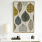 MUSTER UND BLATT CANVAS DRUCK