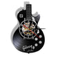 Antike Stil Vinyl-Schallplatten Akustikgitarre LED Wanduhr Für Musikliebhaber