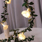 Frendorf | RoseGlow LED Lichterkette mit Rosenranken | Romantische Dekoration | Für Zuhause & Feste