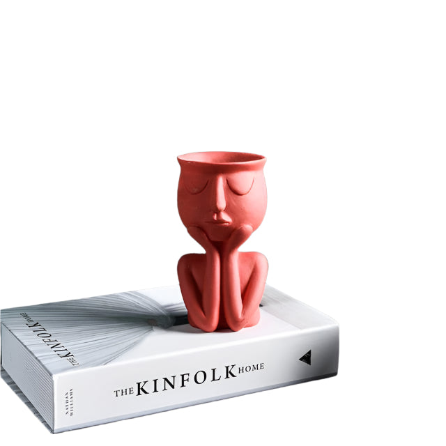 Frendorf | MiniLeaf Keramische Sukkulententopf – Stilvolle kleine Pflanzenbox
