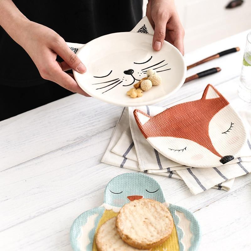 Frendorf | WildPlates Keramik Tier-Teller | Verspieltes Design | Hochwertig & Stilvoll | Perfekt für jeden Anlass