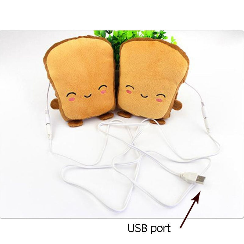 Toast Shape Fingerlose Handwärmer Handschuhe