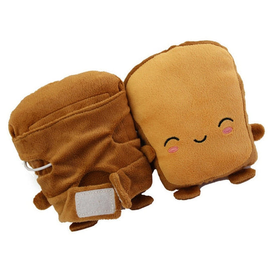 Toast Shape Fingerlose Handwärmer Handschuhe