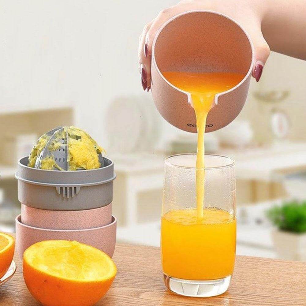 Portabler einfacher Pastell Mini Entsafter