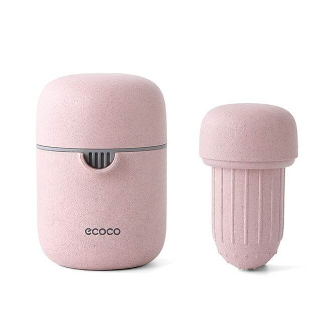 Portabler einfacher Pastell Mini Entsafter