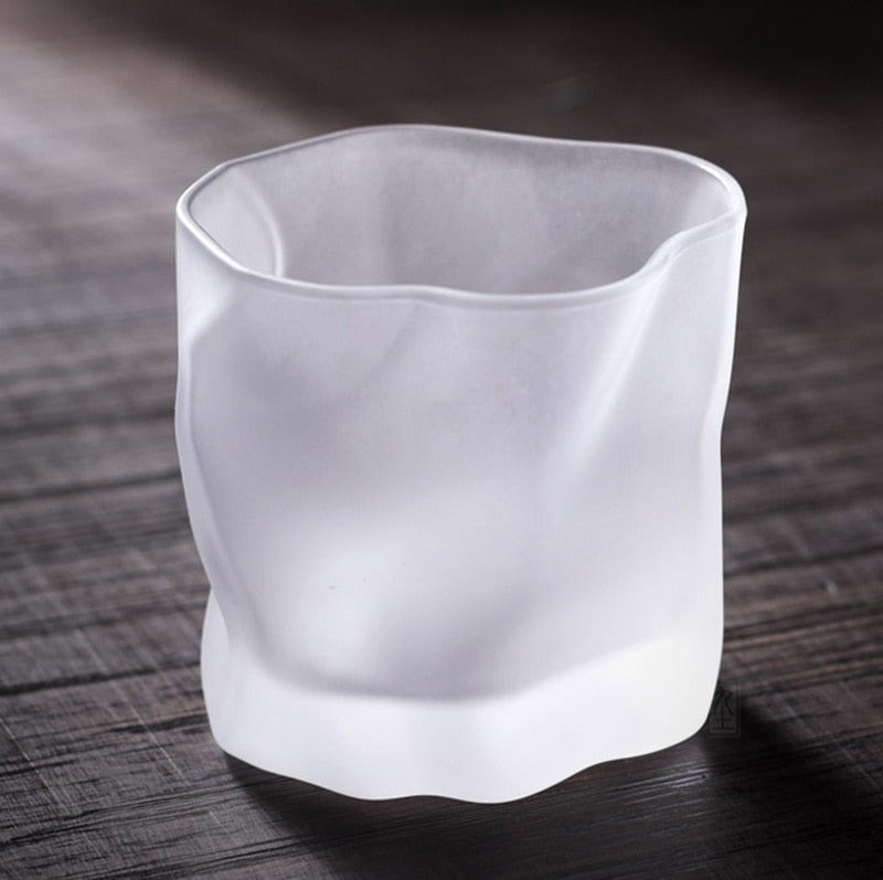 Verzerrte Textur Whisky Glas Set