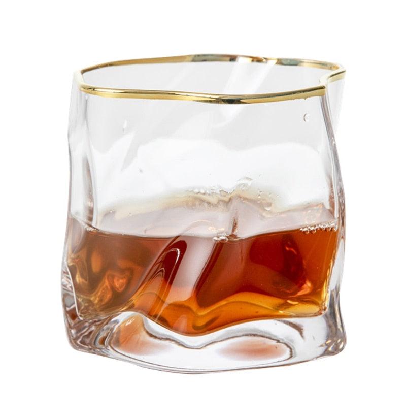Frendorf | Verlux Struktur Whiskyglas Set | 2er-Set | Edles Design | Für Whiskey, Cocktails & besondere Momente