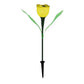 Frendorf | Tulumi Solar Gartenleuchte | Tulpen-Design | Farbige LED-Lichter | Wetterfeste Dekoration für Außenbereiche