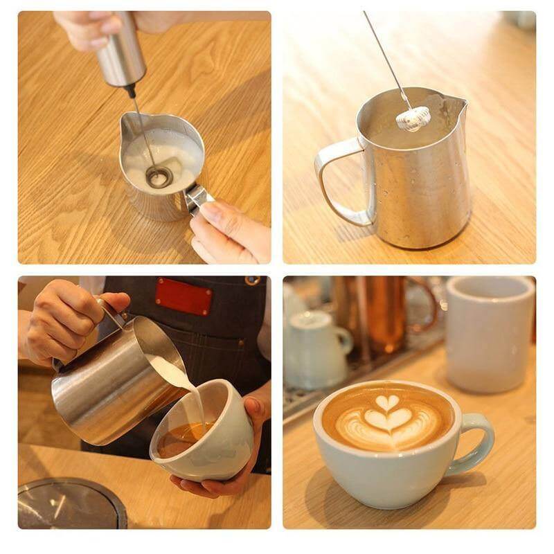 Professioneller tragbarer Kaffee-Milchaufschäumer
