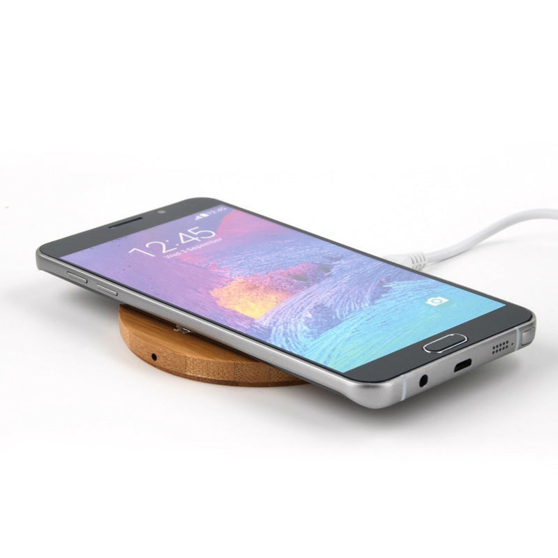 Frendorf | Bamboo Holz Slim Wireless Ladegeräte