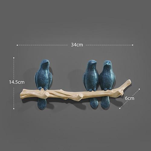 Vogel-Aufhängehaken aus Kunstharz