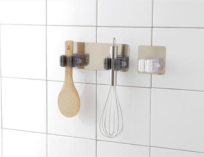 Frendorf | GripMate Klebehaken für die Wand | Selbstklebend | Platzsparend | Wiederverwendbar | Perfekte Lösung für Zuhause