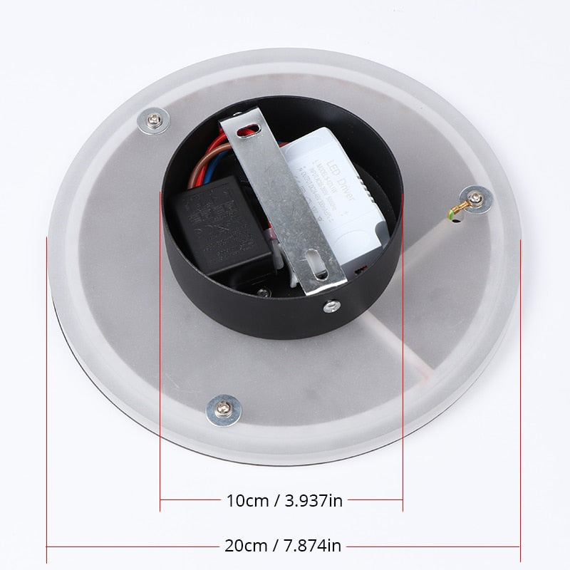 Touch LED-Wandleuchte Alonso