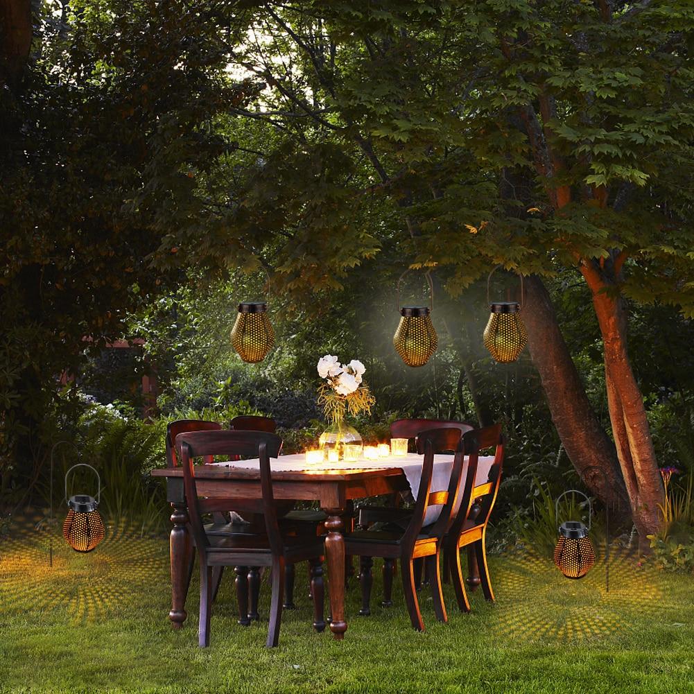 Frendorf | LumaShadow Solar Laterne | LED-Schattenbeleuchtung | Solarbetrieben | Dekor für Garten & Terrasse