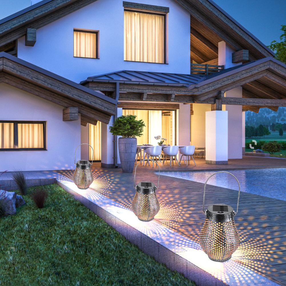 Frendorf | LumaShadow Solar Laterne | LED-Schattenbeleuchtung | Solarbetrieben | Dekor für Garten & Terrasse