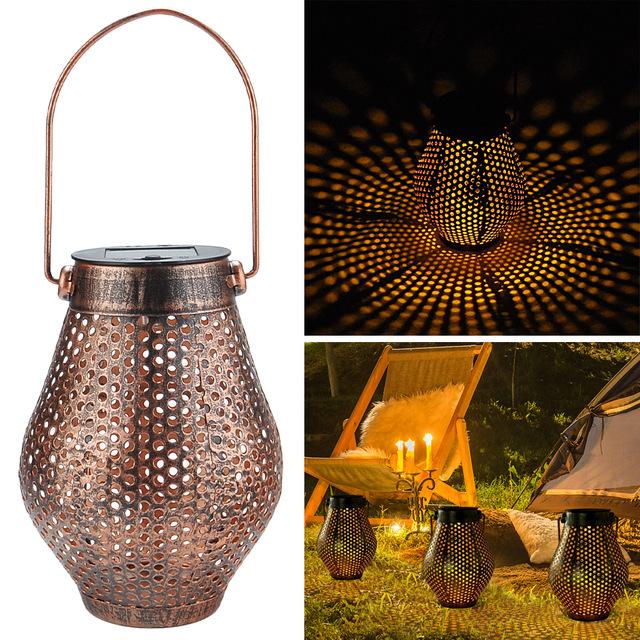 Frendorf | LumaShadow Solar Laterne | LED-Schattenbeleuchtung | Solarbetrieben | Dekor für Garten & Terrasse