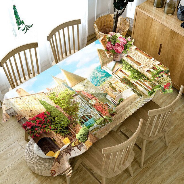 3D Landschaftstischdecke Trent (8 Stile)