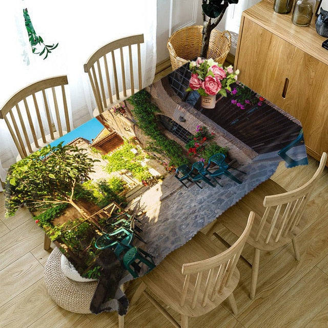 3D Landschaftstischdecke Trent (8 Stile)
