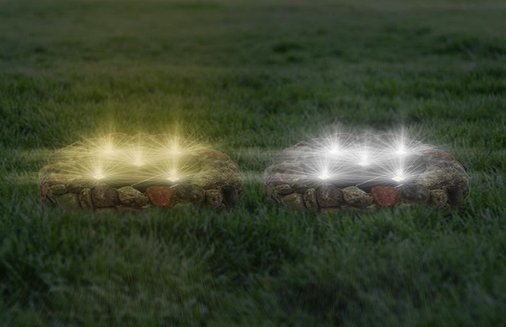 Frendorf | SolarPebble - Solar LED Licht im Kieseldesign | Außenbeleuchtung | Umweltfreundlich & Stilvoll