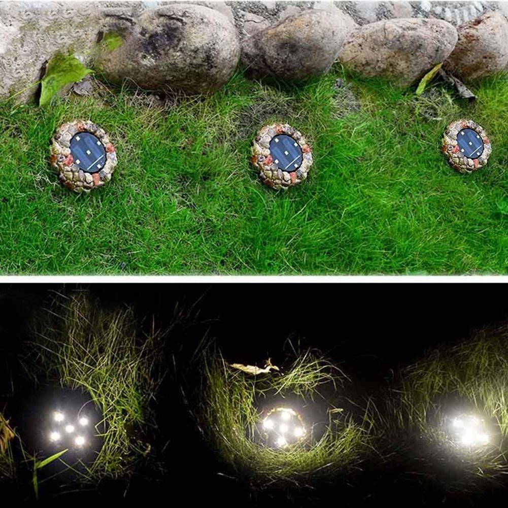 Frendorf | SolarPebble - Solar LED Licht im Kieseldesign | Außenbeleuchtung | Umweltfreundlich & Stilvoll
