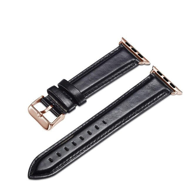Frendorf | Echtes Leder Armbanduhr für Apple Watch