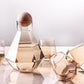 Frendorf | Glasselle Diamant Glas Set | Handgefertigte Trinkgläser & Karaffen | Luxuriöse Glasware für Wein, Wasser & Cocktails