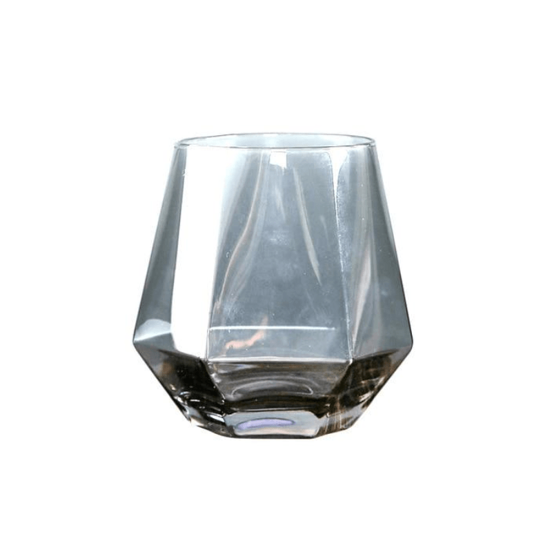 Frendorf | Glasselle Diamant Glas Set | Handgefertigte Trinkgläser & Karaffen | Luxuriöse Glasware für Wein, Wasser & Cocktails