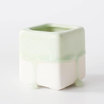 Frendorf | Driplette Marshmallow-Tropf-Pflanzgefäße | Moderne Designs | Bunte Pflanzgefäße für Zuhause