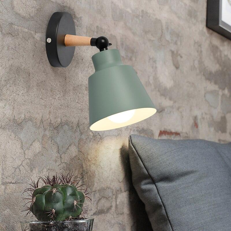 Frendorf | Lumaro Shine Holz Wandleuchte | Modernes Design | Dekorative Wandlampe für Wohnzimmer & Schlafzimmer
