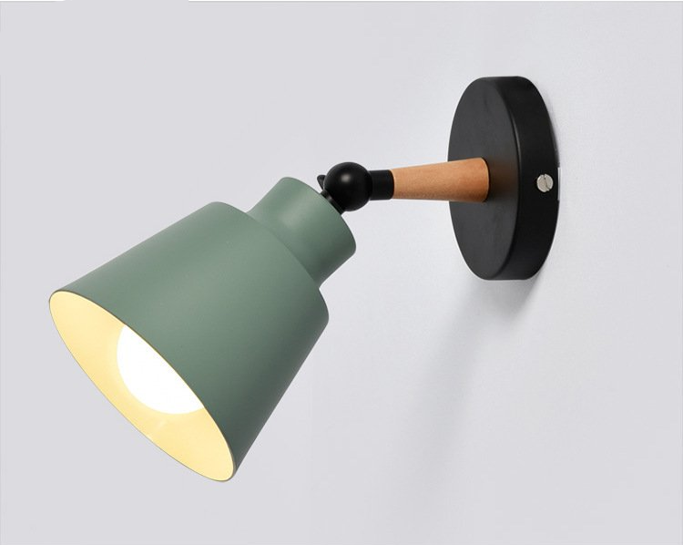 Frendorf | Lumaro Shine Holz Wandleuchte | Modernes Design | Dekorative Wandlampe für Wohnzimmer & Schlafzimmer