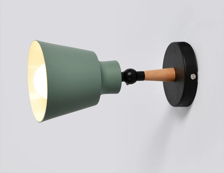 Frendorf | Lumaro Shine Holz Wandleuchte | Modernes Design | Dekorative Wandlampe für Wohnzimmer & Schlafzimmer