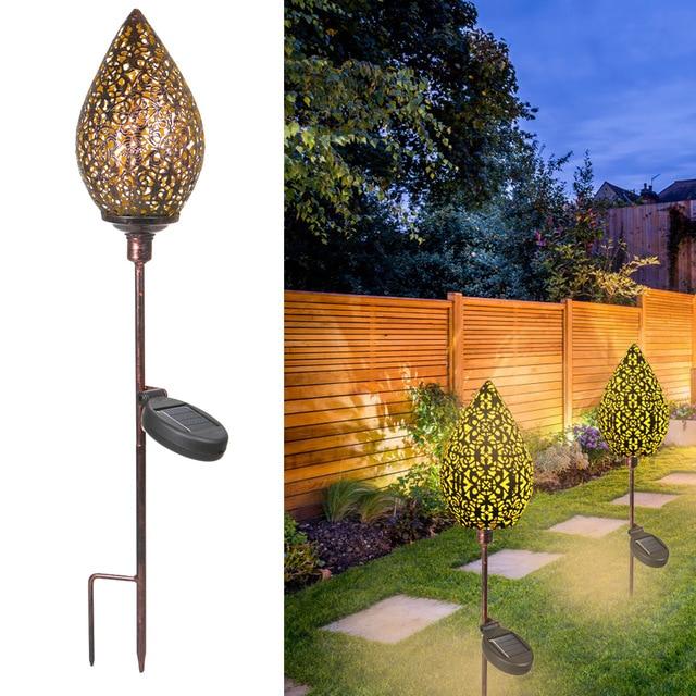 Frendorf | LunaCast Outdoor Laterne | Schattenwurf-Design | Hängend & mit Erdspieß