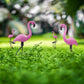Frendorf | FlamiGlow Solar Gartenlampe | Solarbetriebene Flamingo-Deko | Wetterfeste Außenbeleuchtung für Garten & Terrasse