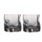 Verzerrte Textur Whisky Glas Set