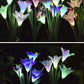 Frendorf | LilaGlowen - LED Lilien Gartenlichter | Solarbetrieben | Wetterfest | Stimmungsvolle Außenbeleuchtung