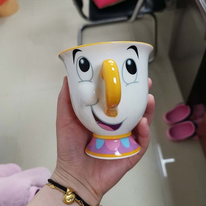 Keramiktasse Die Schöne und das Biest (3 Stile)