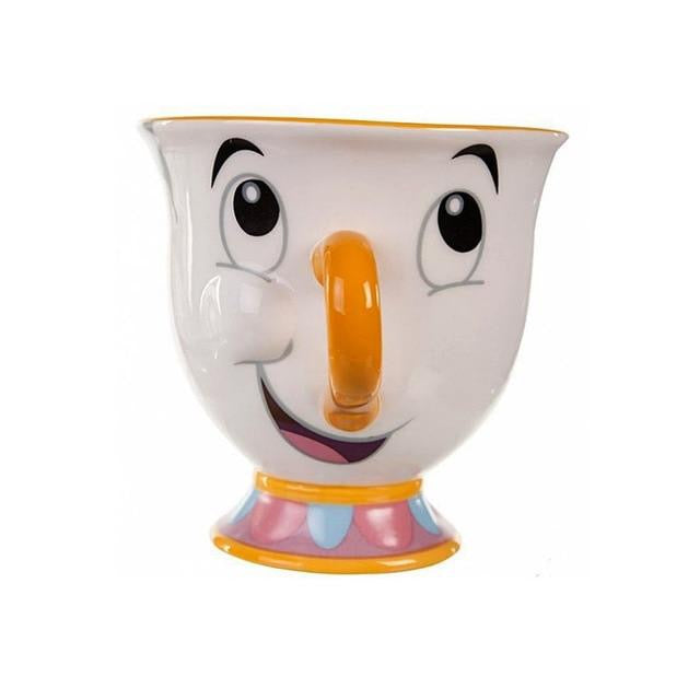Keramiktasse Die Schöne und das Biest (3 Stile)