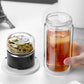 2in1 große Doppelglas-Tee-Infuser-Flasche