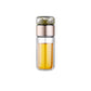 2in1 große Doppelglas-Tee-Infuser-Flasche