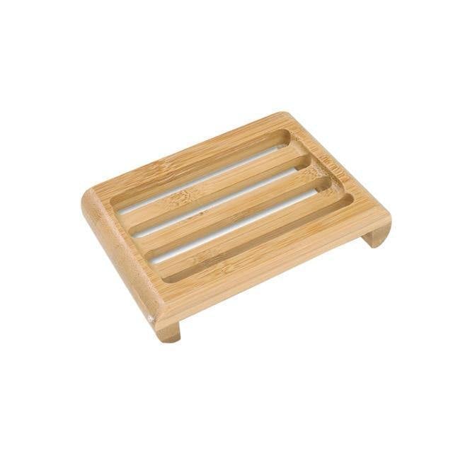 Frendorf | EcoCraft Bambus Seifenschale | Nachhaltige Aufbewahrung | Rutschfestes Design | Ideal für Badezimmer
