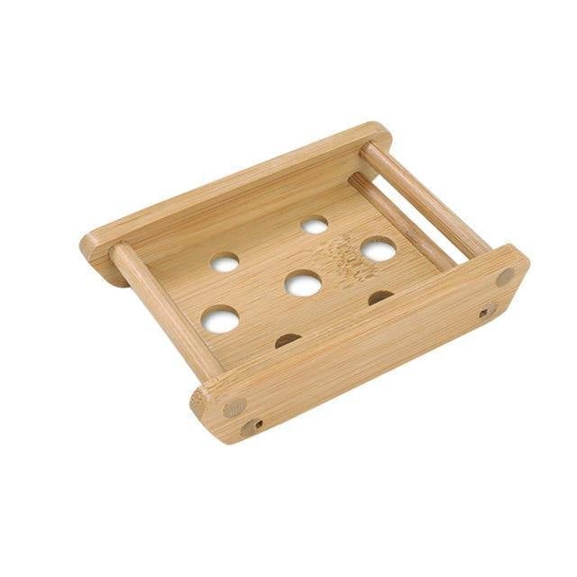 Frendorf | EcoCraft Bambus Seifenschale | Nachhaltige Aufbewahrung | Rutschfestes Design | Ideal für Badezimmer