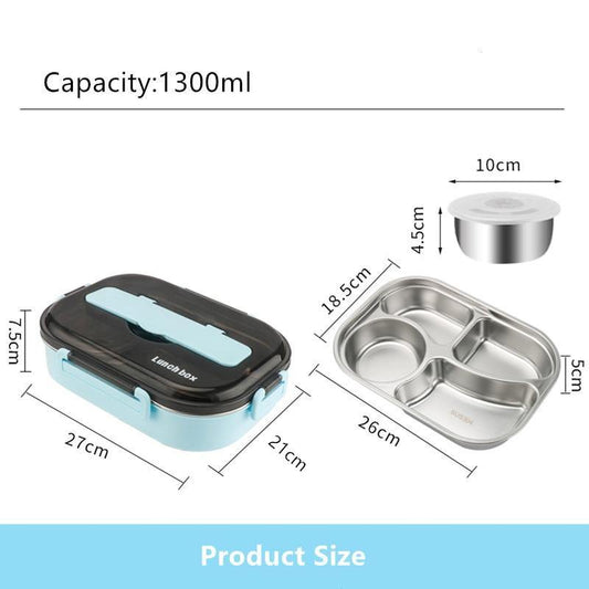 Edelstahl auslaufsichere Lunchbox Behälter