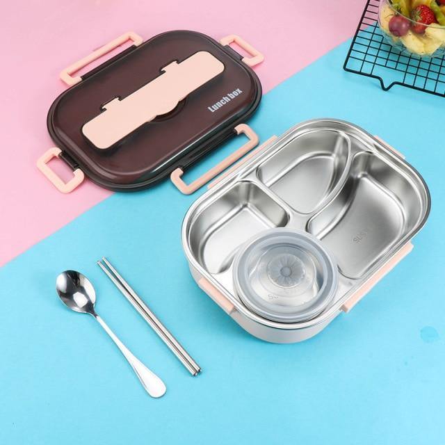Edelstahl auslaufsichere Lunchbox Behälter