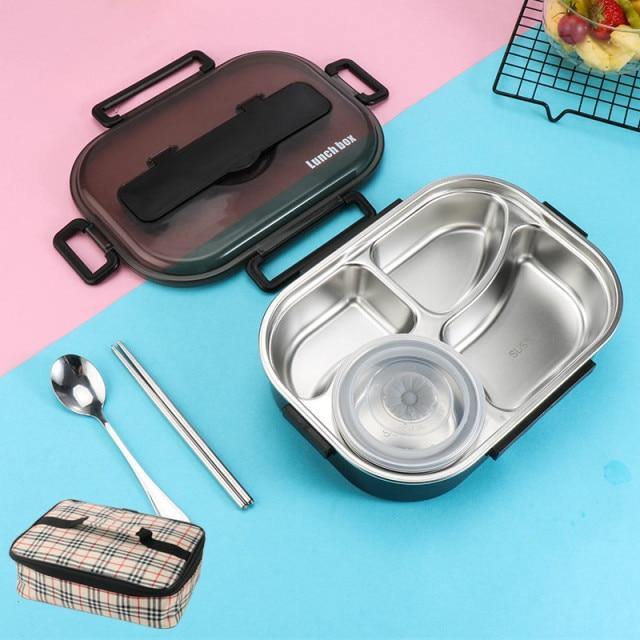 Edelstahl auslaufsichere Lunchbox Behälter