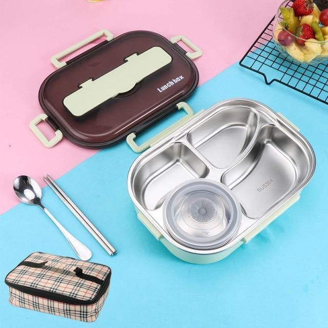 Edelstahl auslaufsichere Lunchbox Behälter
