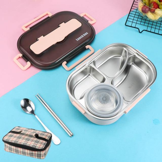 Edelstahl auslaufsichere Lunchbox Behälter